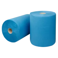 Industriepapier verlijmd Mixed Cellulose | 2 Laags | 37cm | Blauw | 2 x 380 meter