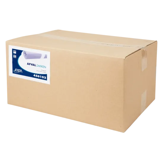 Afvalzakken Pedaalemmerzakken HDPE Transparant 50x55 cm T10 2500 Stuks
