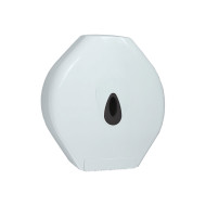 Maxi Jumbo Toiletrol dispenser Kunststof Wit
