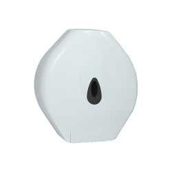Maxi Jumbo Toiletrol dispenser Kunststof Wit