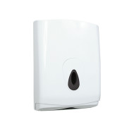 Vouwhanddoek dispenser Wit Kunststof