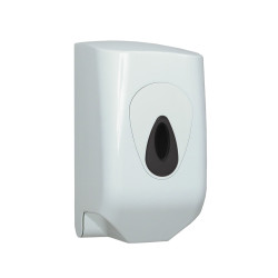 Mini Handdoekrol dispenser Wit Kunststof