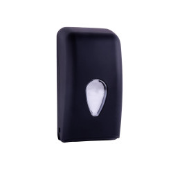 Bulkpack Toiletpapier dispenser Zwart 100% Recycled Kunststof