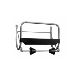 Industrierolhouder Wandmodel ABS/RVS