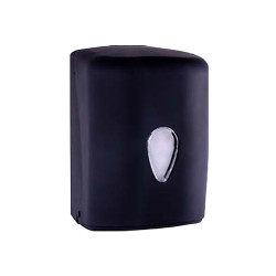 Mini Handdoekrol dispenser Zwart 100% Recycled Kunststof