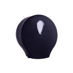 Mini Jumbo Toiletrol dispenser 100% Recycled Kunststof Zwart