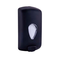 Zeep dispenser Navulbaar 100% Recycled Kunststof Zwart 1000 ml