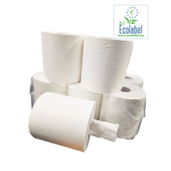 Handdoekrol Midi Centerfeed EU Ecolabel 2 Laags 19cm | 6 x 100 meter