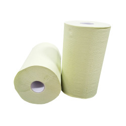Handdoekrol 2 Laags 23cm Groen | 10 x 80 meter
