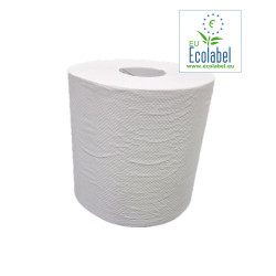 Handdoekrol Midi Centerfeed EU Ecolabel 1 Laags 19cm | 6 x 300 meter