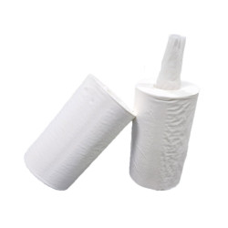 Handdoekrol Mini Coreless Glad 1 Laags 20cm | 12 x 120 meter