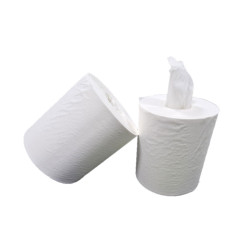 Handdoekrol Midi Coreless Glad 1 Laags 20cm | 6 x 300 meter