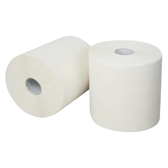 Midi handdoekrol 2 laags 120m 19,5cm wit Handdoekrol Midi Centerfeed 2 laags 19,5cm 120m EU Ecolabel