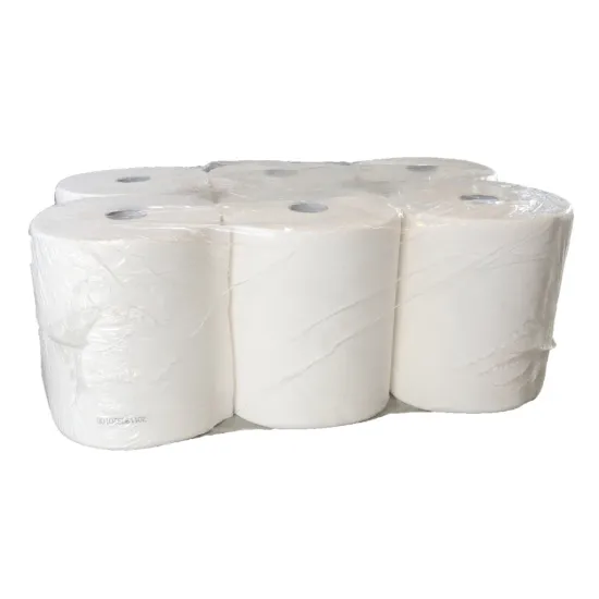 Handdoekrol Systeem 2 Laags 140 Meter Wit Handdoekrol Systeem 2 Laags Wit 21cm 140 Meter