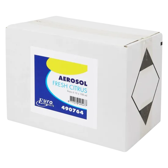 Luchtverfrisservulling Aerosol Fruitige Citrusgeur | 12 x 100 ml Luchtverfrisservulling Aerosol Fruitige Citrusgeur | 12 x 100 ml