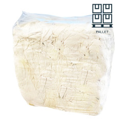 Poetslappen WTR Wit 1ste Kwaliteit (100% Tricot) | 10 kilo | 520 kilo per Pallet