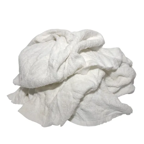 Poetslappen Wit Badstof 8 Kilo Doos