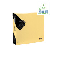 Servetten Creme 1/4 Vouw  EU Ecolabel 2 Laags 40 x 40 cm | 24 x 50 Servetten