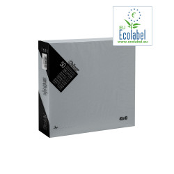 Servetten Grijs 1/4 Vouw EU Ecolabel 2 Laags 40 x 40 cm | 24 x 50 Servetten