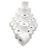 Toiletpapier Traditioneel 2 Laags 400 Vel | 10 x 4 Rollen (40 rollen)