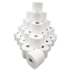 Toiletpapier Traditioneel 2 Laags 400 Vel | 10 x 4 Rollen (40 rollen)