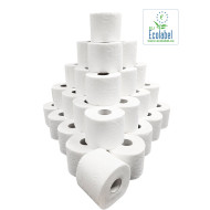 Toiletpapier Traditioneel EU Ecolabel 2 Laags 400 Vel | 10 x 4 Rollen (40 rollen)