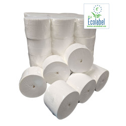 Toiletpapier Coreless EU Ecolabel 2 laags 112.5 meter 900 vel | 36 rollen