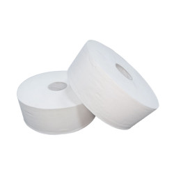Toiletpapier Maxi Jumbo 100% Cellulose 2 Laags 380 Meter op Rol | 6 Rollen