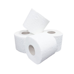 Toiletpapier Traditioneel 100% Cellulose 4 Laags 180 Vel | 8 x 8  Rollen (64 rollen)