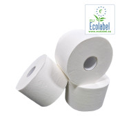 Toiletpapier Compact EU Ecolabel 2 laags 100 meter op Rol | 24 Rollen