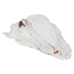 Poetslappen WTRW Wit met Gekleurde Rand (100% Tricot) 10 kilo Poetslappen WTRW Wit met Gekleurde Rand (100% Tricot) 10 kilo